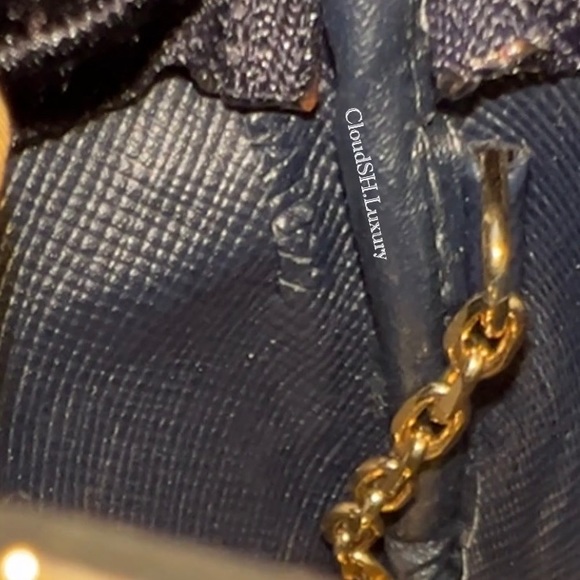 Auth Louis Vuitton Vintage Denim Key Pouch - Unused - Picture 6 of 7